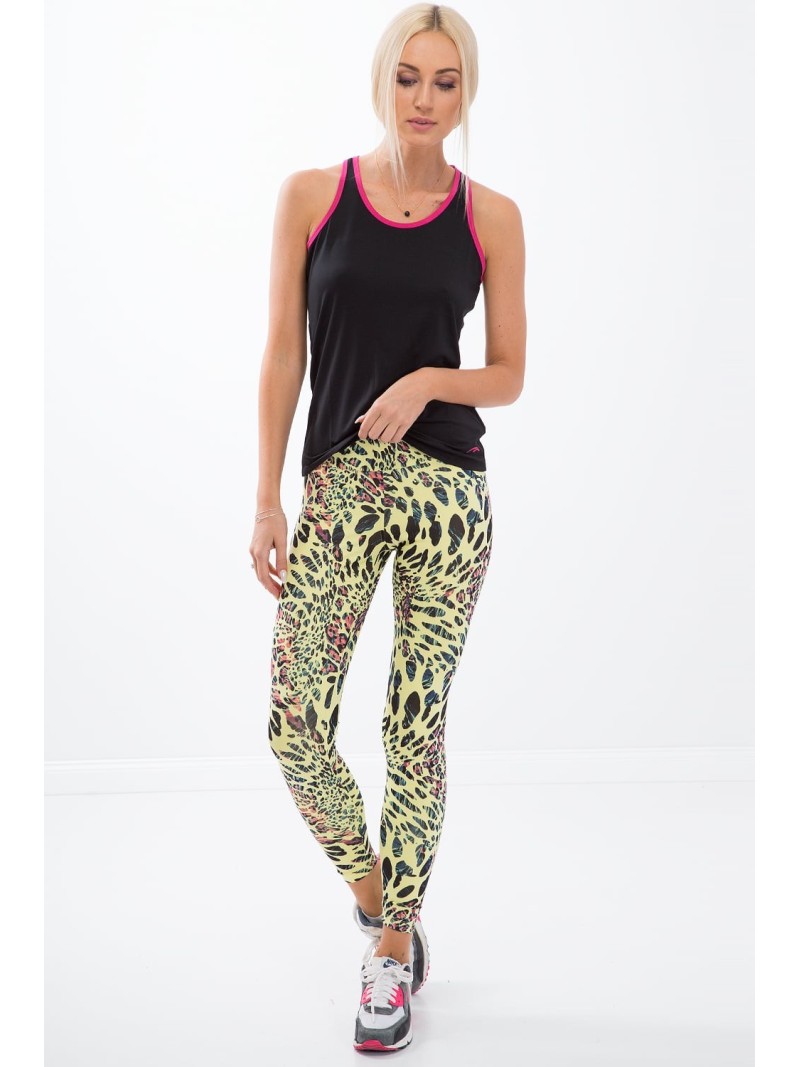 Jambiere sport cu imprimeu leopard H006 - Magazin online - Boutique